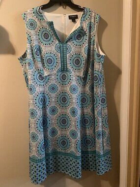 Abstract beautiful colored dress